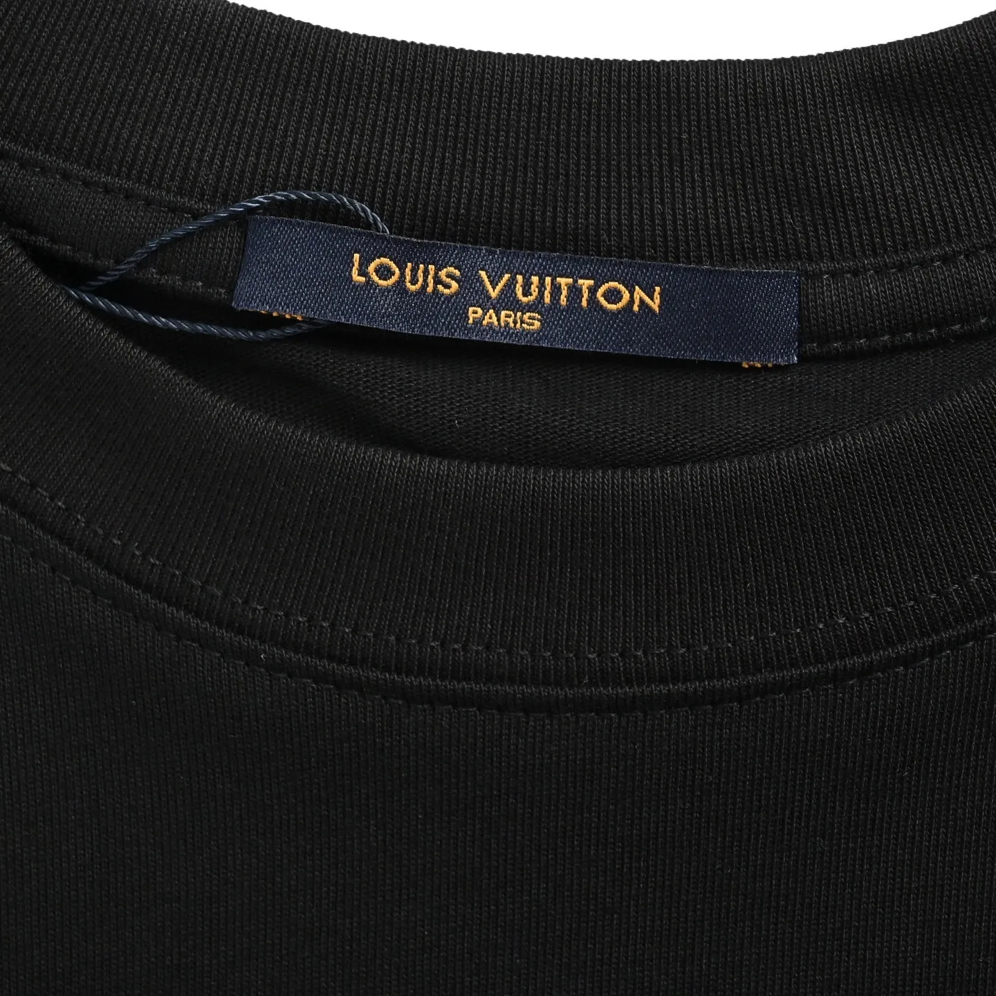 Louis Vuitton/Louis Vuitton 25ss line fake pocket embroidered short sleeves